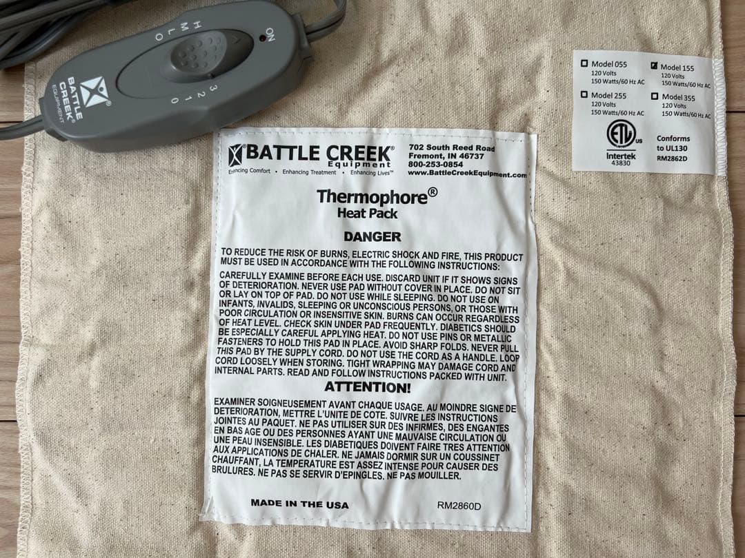 BATTLE CREEK / THERMOPHORE CLASSIC（Lサイズ）