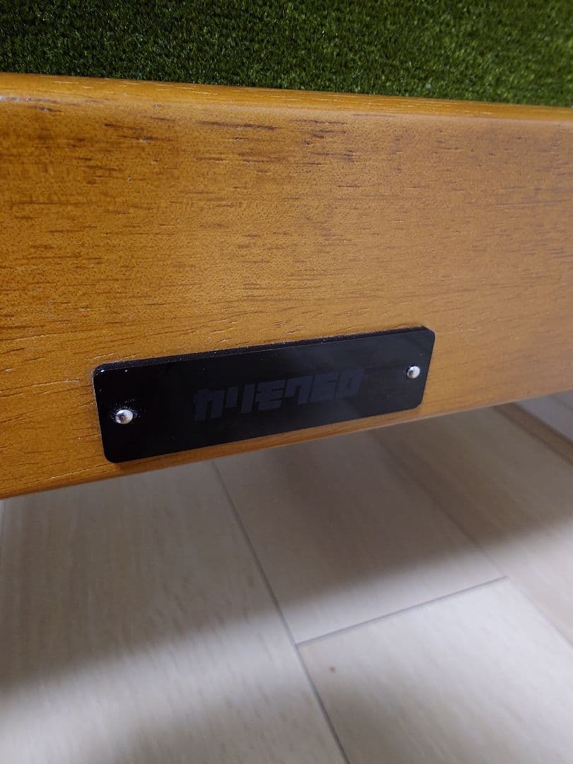 カリモク60 Kチェア1シーターモケットグリーン ①