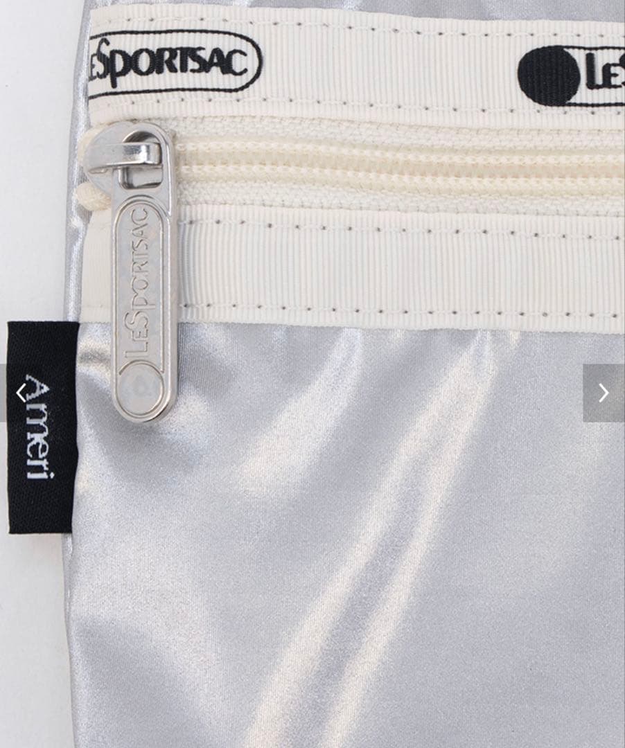 【新品未使用】Ameri Vintage レスポートサックマルチポーチ　シルバー