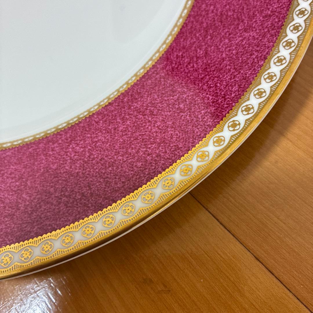 【専用】ウェッジウッド ユーランダー　パウダールビー　プレート 大皿 27cm