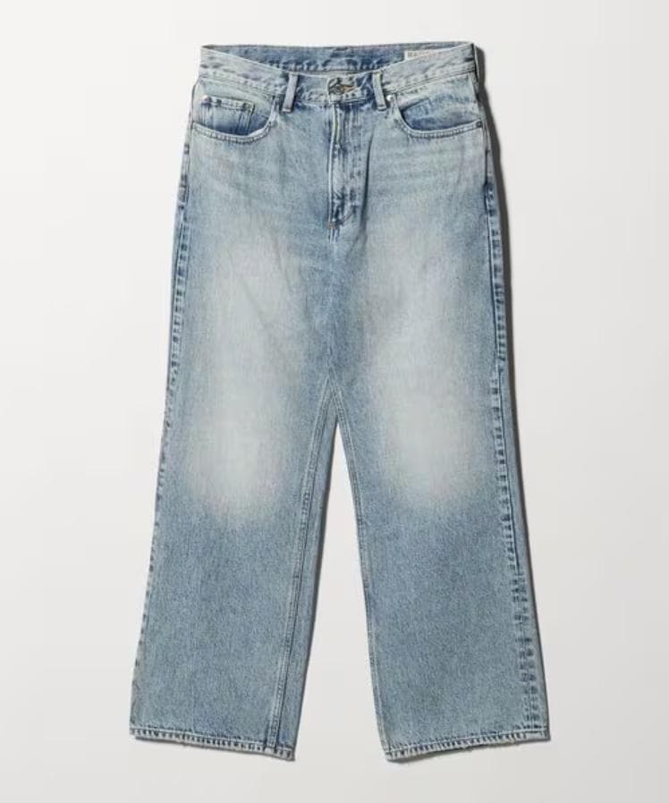 BEAUTY&YOUTH ハイフェード ニュアンス フレア 5P デニムパンツ