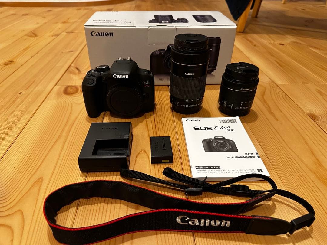 Canon EOS Kiss X9i　ダブルズームレンズキット