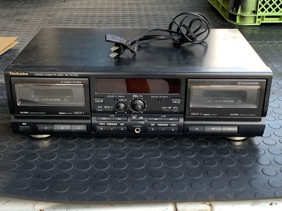 Technics RS-TR4750 ダブルカセットデッキ