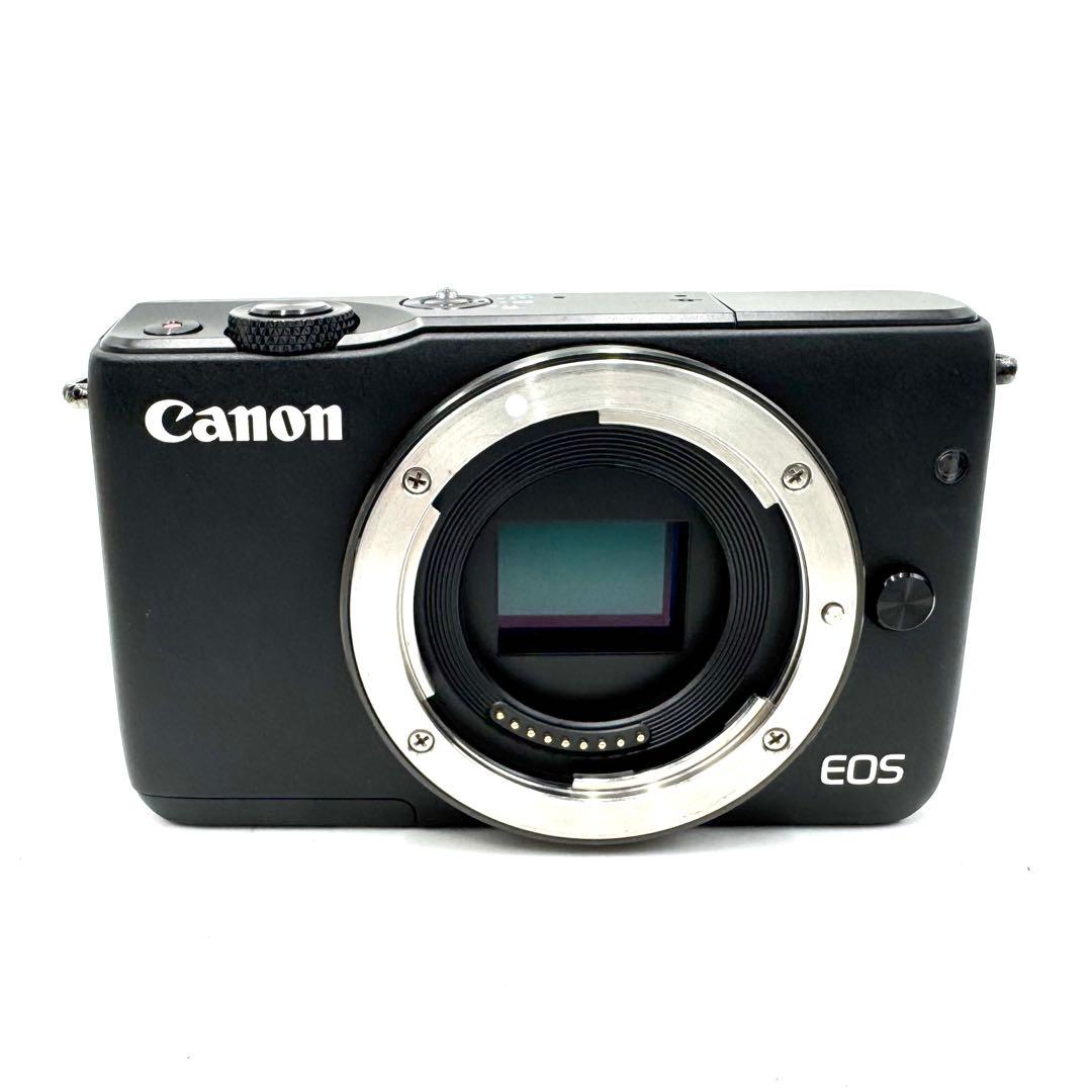CANON キヤノンEOS M10 ブラック Wi-Fi機能搭載 レンズキット