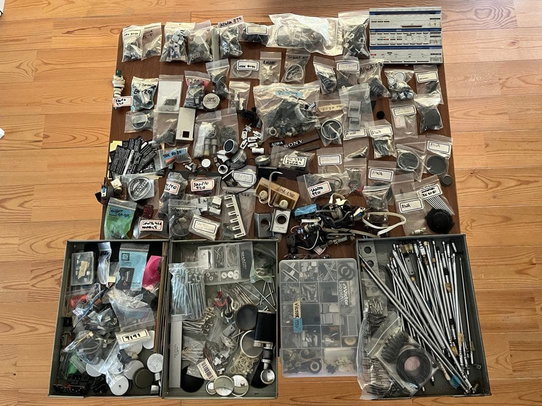 ラジカセパーツまとめて JAPANESE BOOMBOX PARTS ONLY