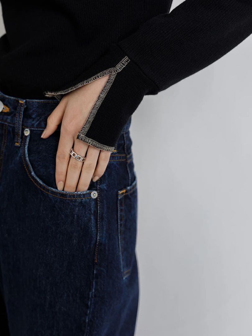 soyy. loose denim ソイ　ルーズデニム