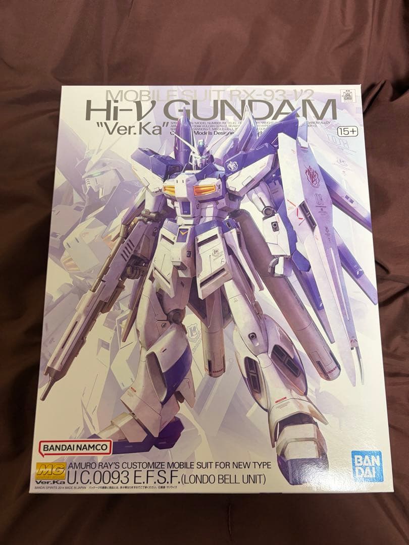 MG 1/100 Hi-νガンダム ハイニューガンダム Ver.Ka 未組立