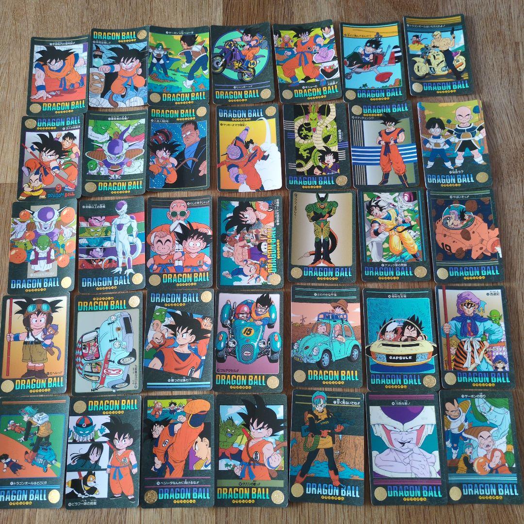 値下げ！ビジュアルアドベンチャー　ドラゴンボールカード　35枚セット