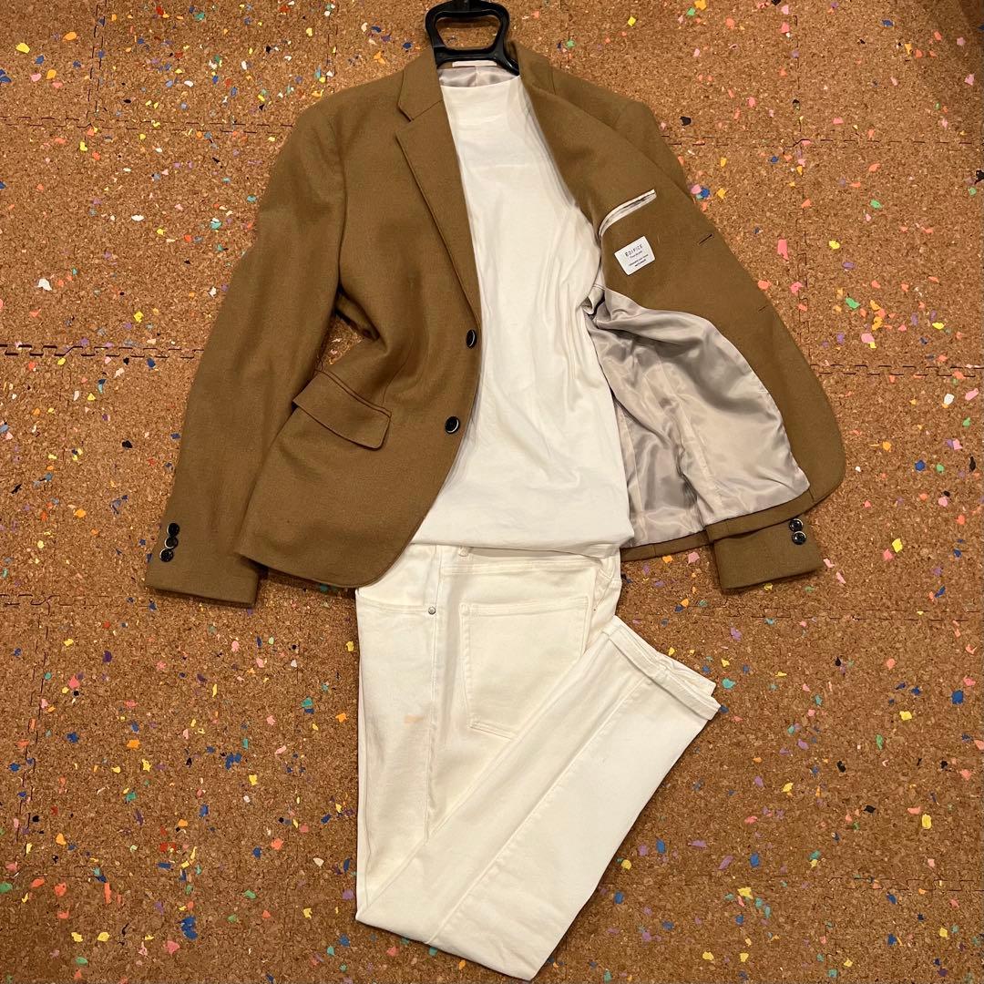 EDIFICE ジャケット キャメル 44サイズ