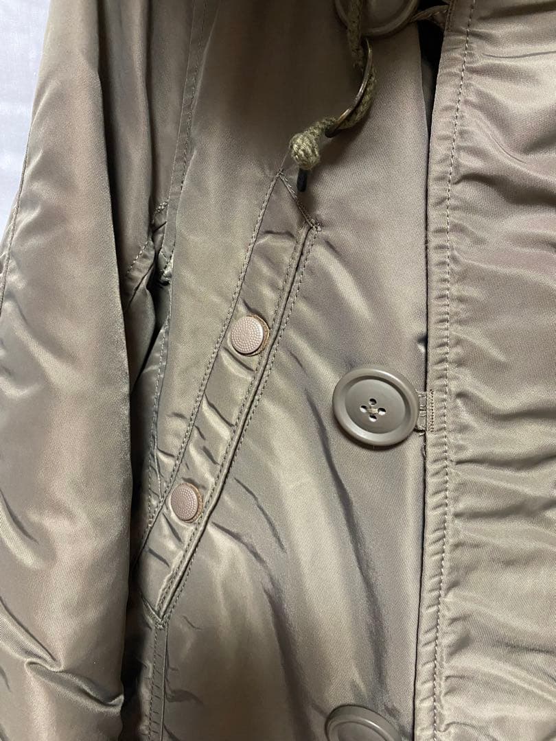 ⭐️未使用⭐️goaゴアリアルファー付きミリタリーモッズコートカーキライナーy2k