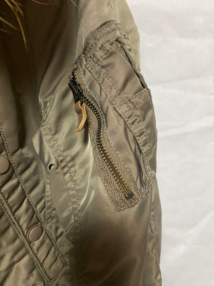 ⭐️未使用⭐️goaゴアリアルファー付きミリタリーモッズコートカーキライナーy2k