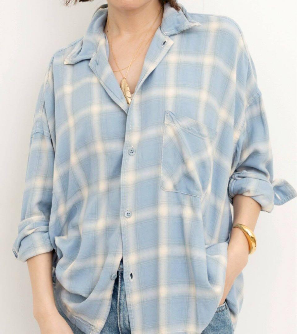 2025アパルトモン/ レミレリーフ チェック2WAYシャツ