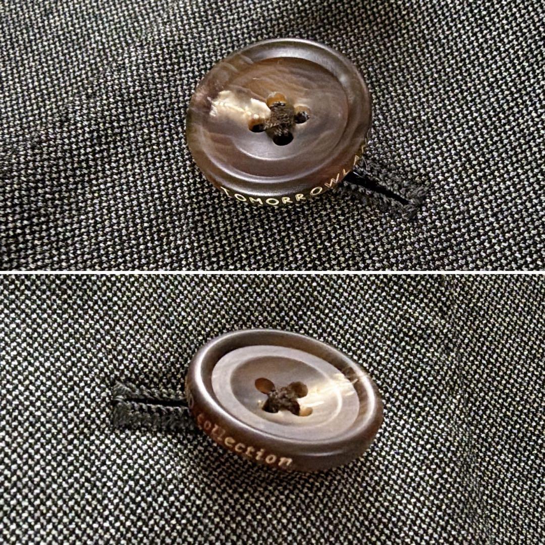 【トゥモローランドコレクション】シルク混ウールジャケットパンツスーツセットアップ