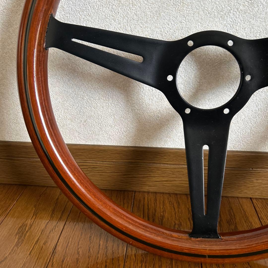 NARDI ナルディ ウッドステアリング 外径36.5cm イタリア製 ハンドル