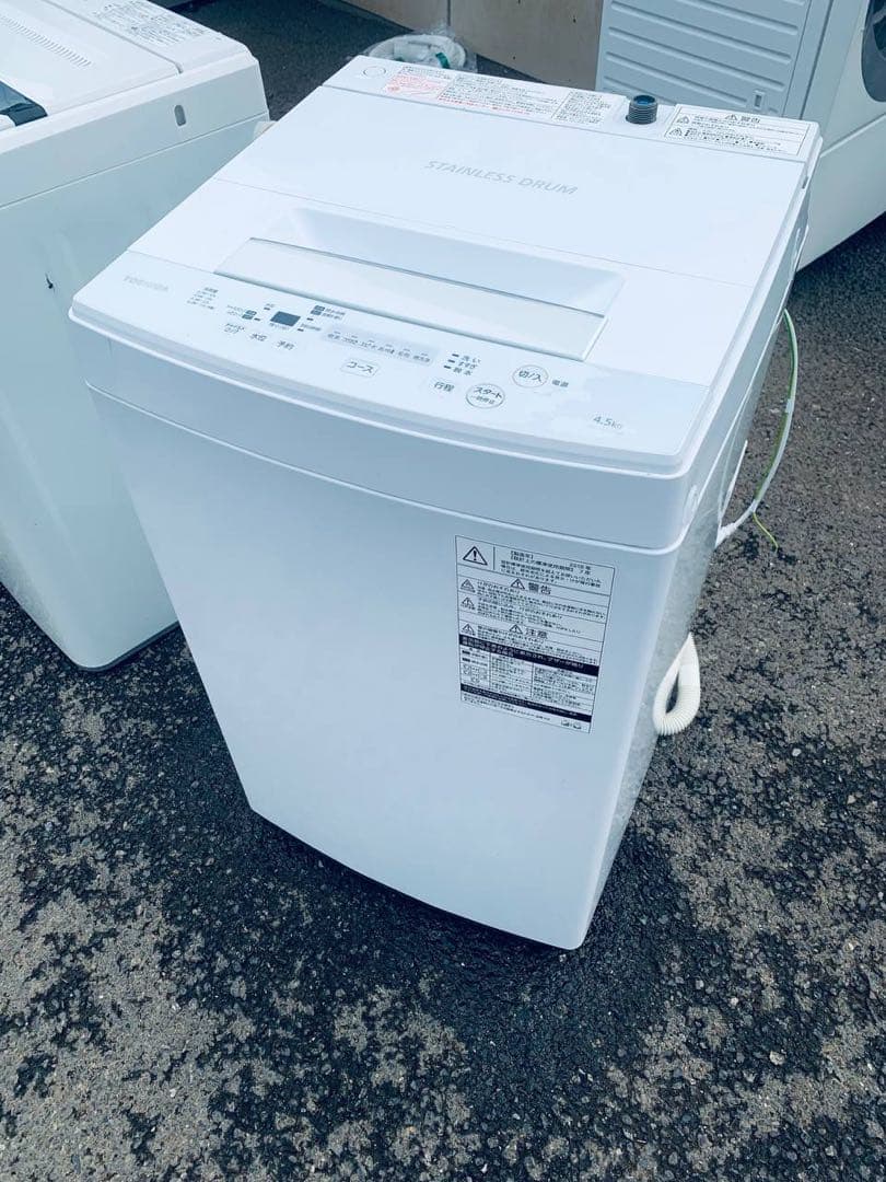 ①✅TOSHIBA電気洗濯機✅送料設置無料 ✅AW-45M5✅