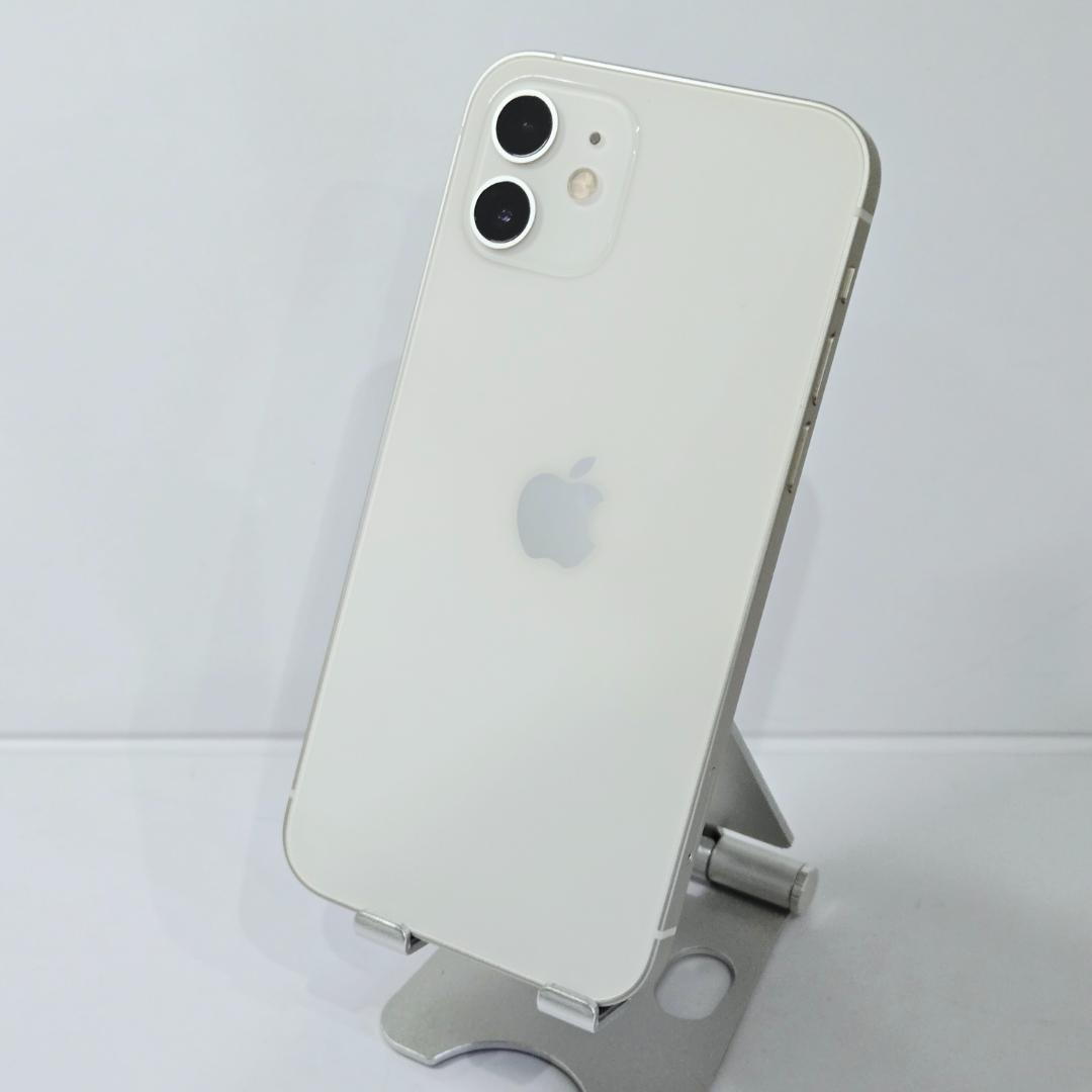 03 iPhone12 ホワイト SIMフリー 美品