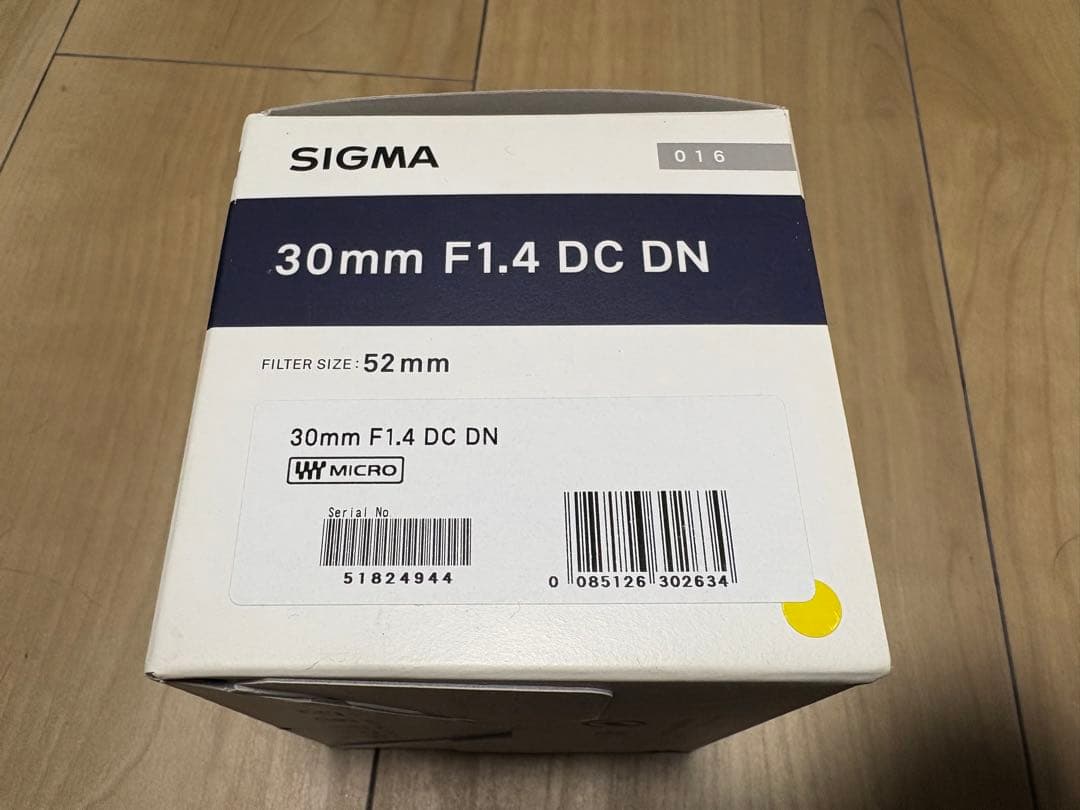 SIGMA 30mm F1.4 DC DN 単焦点レンズ