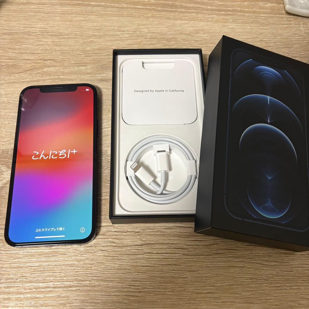 【値下げ】美品iPhone12 pro 256GB Apple Store 購入