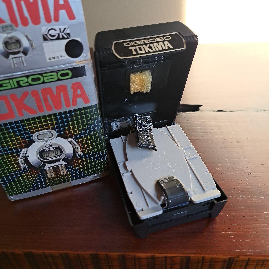 【新品/希少】80年代 BANDAI TOKIMA オリジナル ロボット時計
