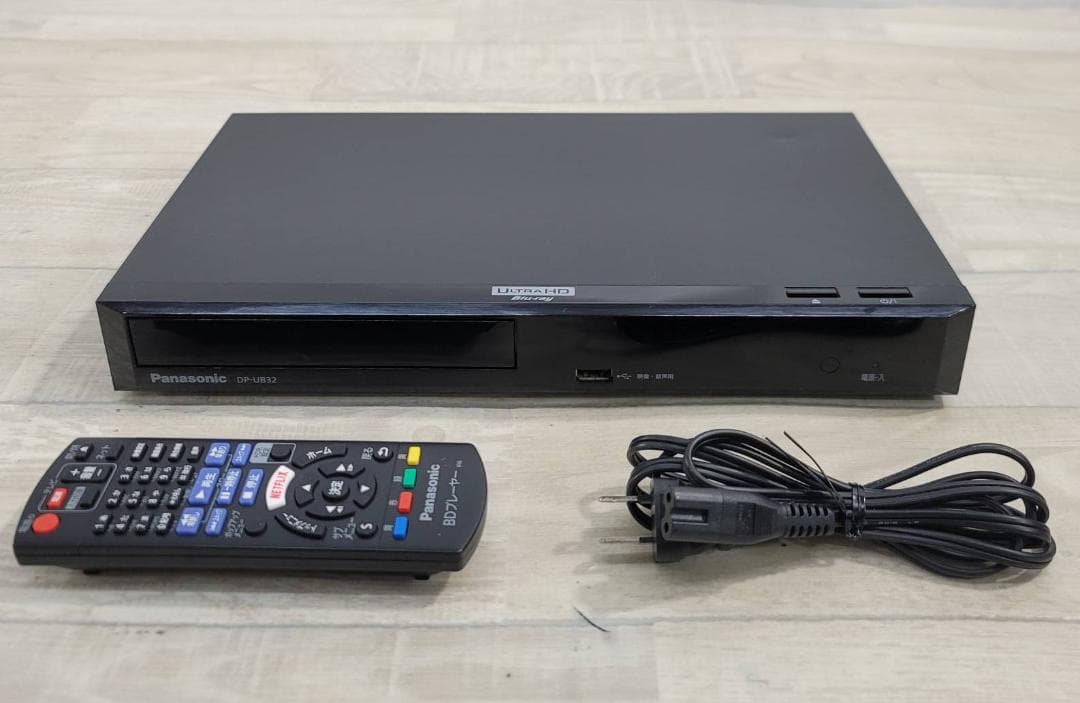 【良品】パナソニック ブルーレイプレーヤー DP-UB32-K