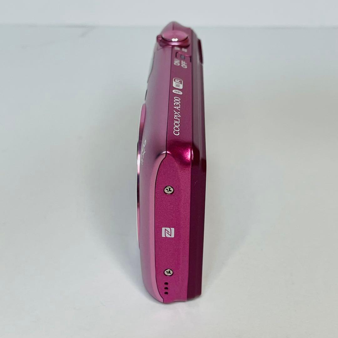 【美品】Nikon ニコン COOLPIX A300 ピンク デジタルカメラ