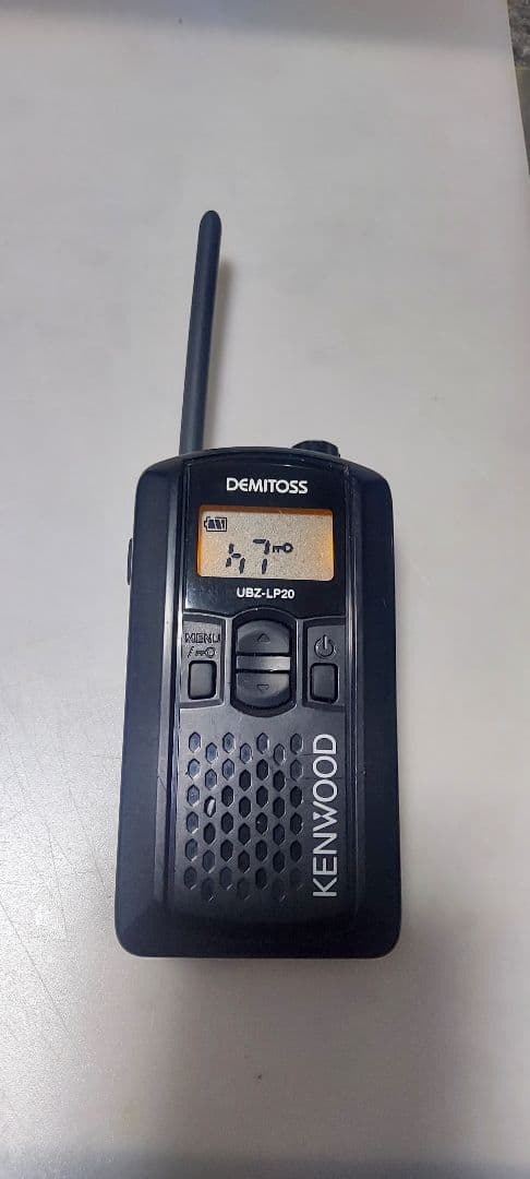 KENWOOD UBZ-LP20 トランシーバー３台 黒×② イエロー×①