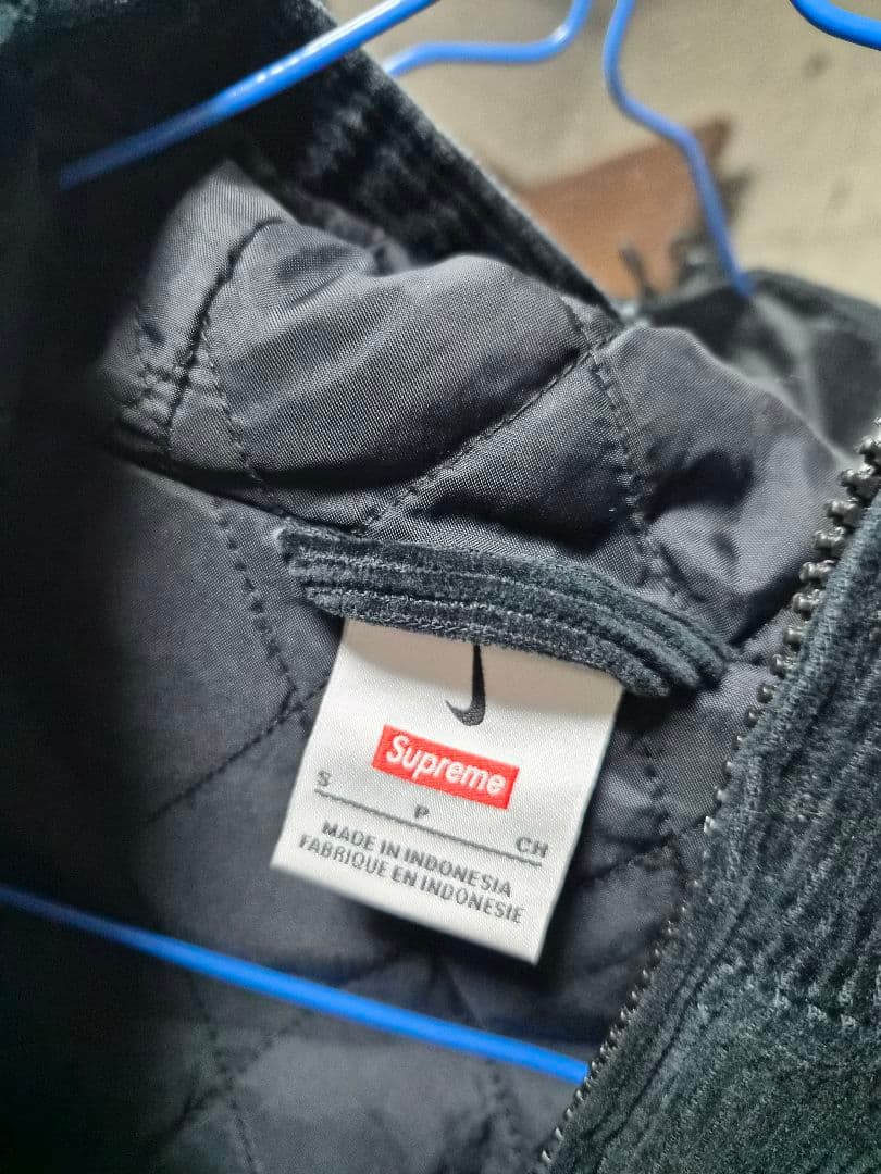Supreme Nike コーデュロイジャケット s ブラック