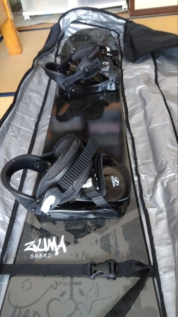 ZUMA スノーボード ビンディングブーツ　ケース付き　3点セット