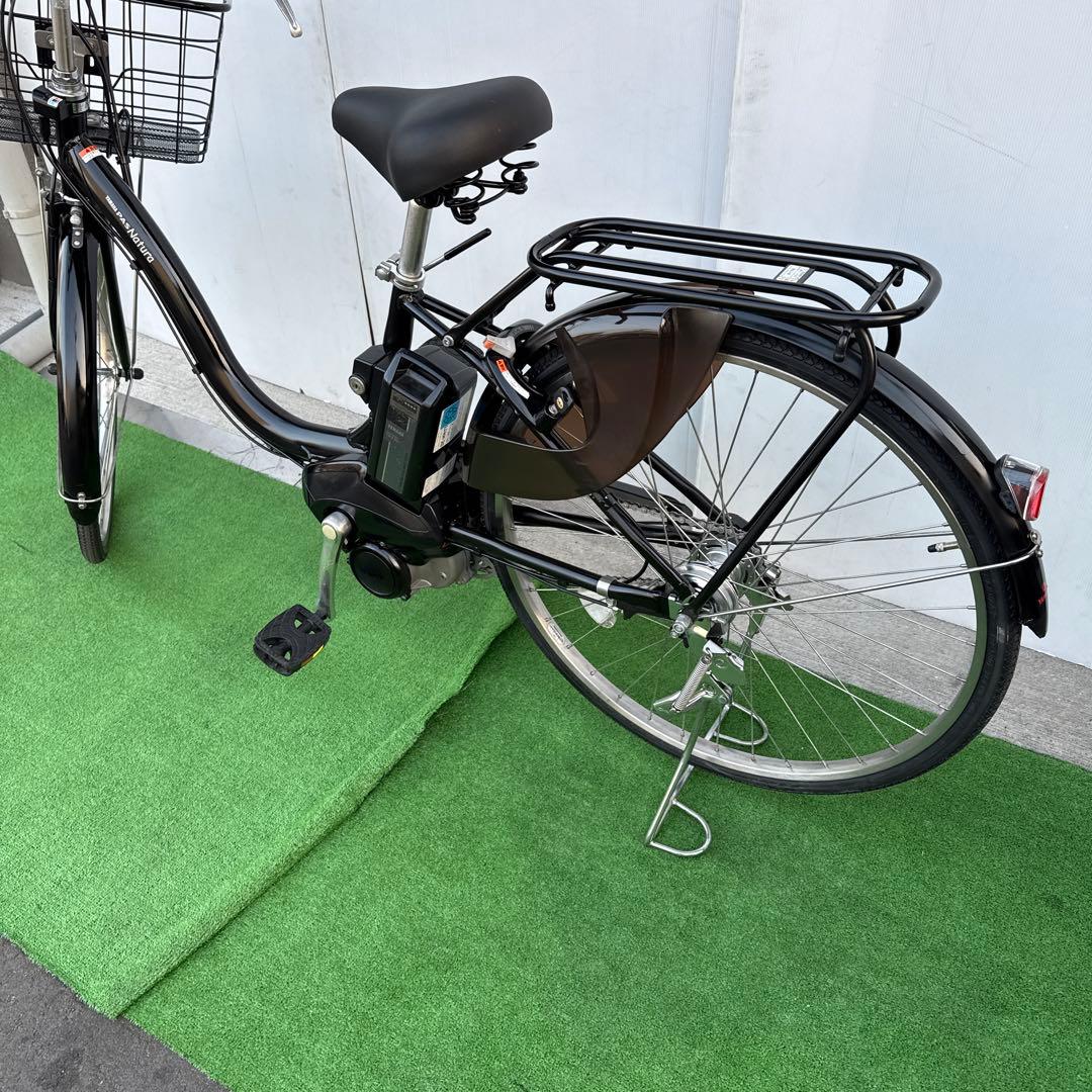 YAMAHAヤマハ電動アシスト自転車26インチ バッテリー12.3Ah ブラック