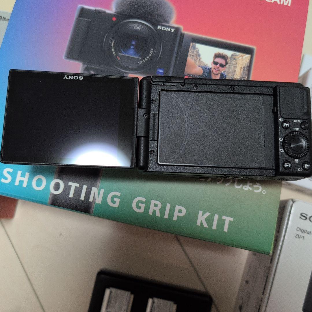 SONY VLOGCAM ZV-1G シューティンググリップキット おまけ有り