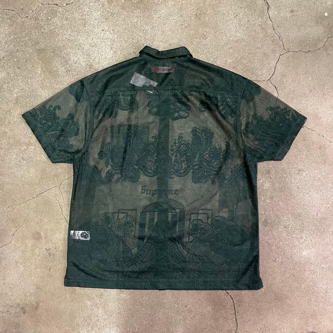 トップス Supreme Last Supper Lace S/S Shirt L