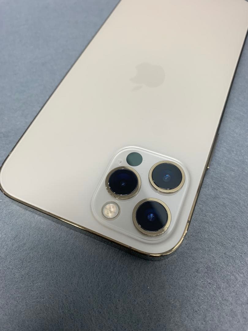 美品 国内版 SIMフリー iPhone12 Pro 128GB ゴールド色