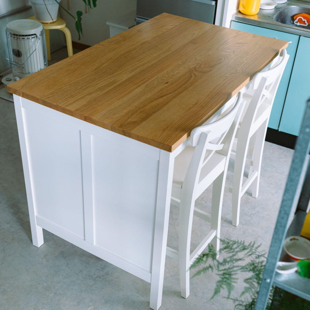 ※2/24までの掲載 IKEA イケア トルンヴィーケン　オフホワイト（机のみ）