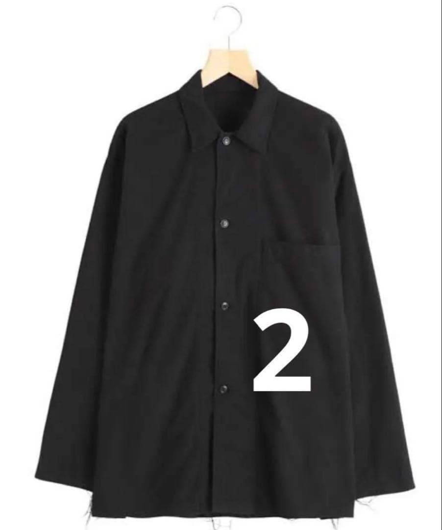 新品 25AW COMOLI コットンネル シャツジャケット サイズ2