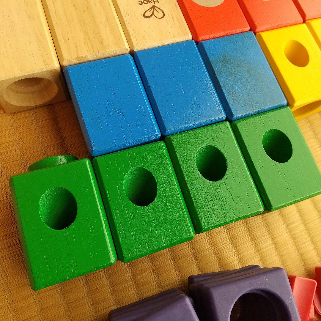 美品　ボーネルンド　クアドリラ　ツイスト＆レールセット　ビー玉ころがし