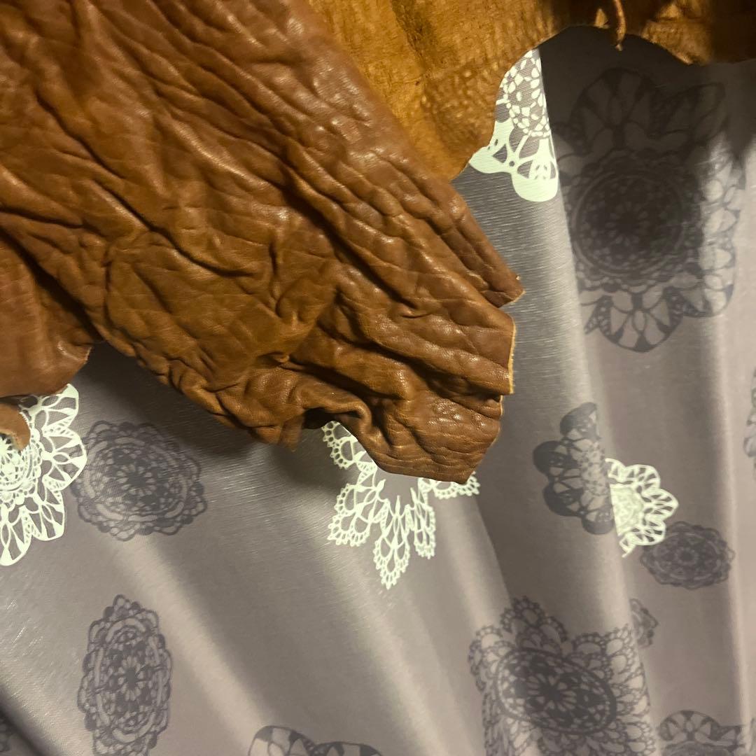 LED RECHWE ラムレザーシャツ