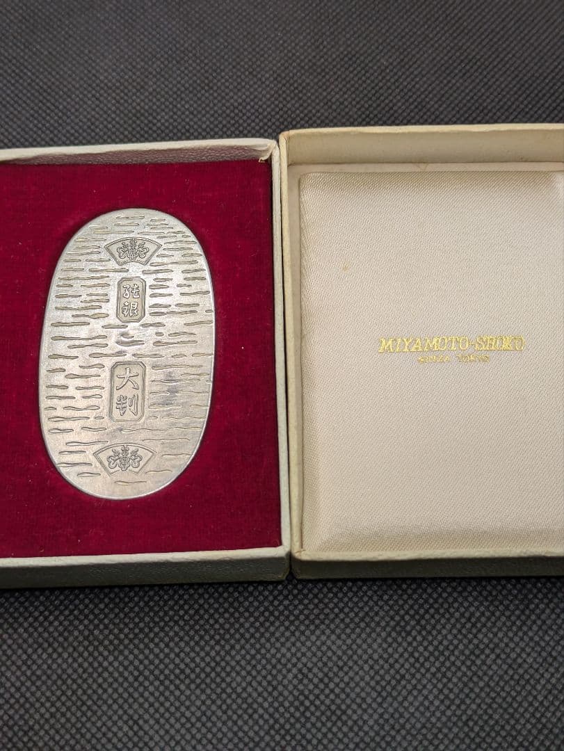 徳力謹製純銀小判／徳助純銀小判