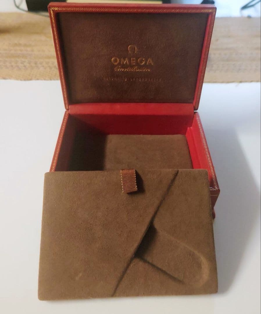 プ*ン様 値下げ！外箱付希少なOMEGA Constellationの時計ケース