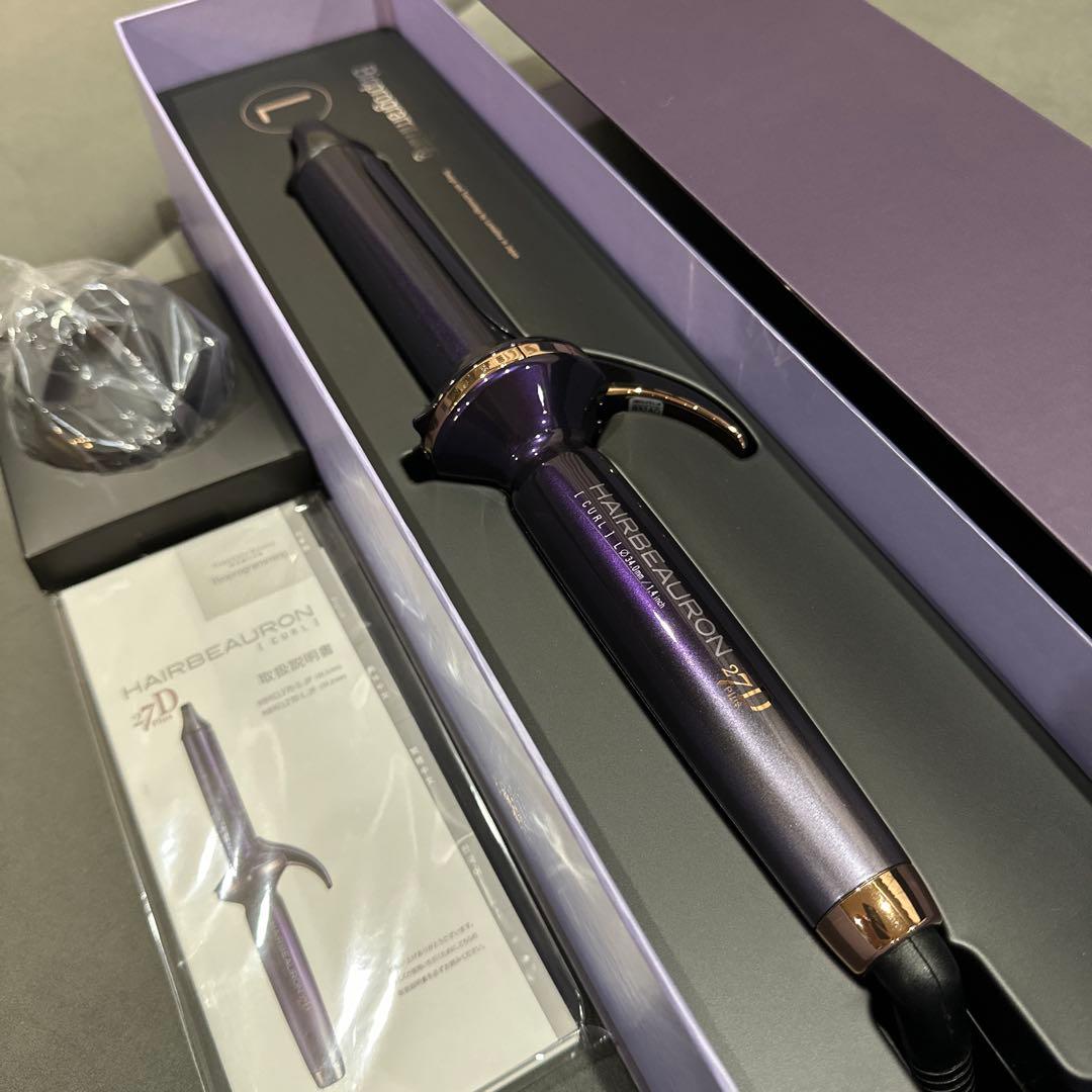 【付属品完備】ヘアビューロン　カールアイロン　34㎜　27D 美品