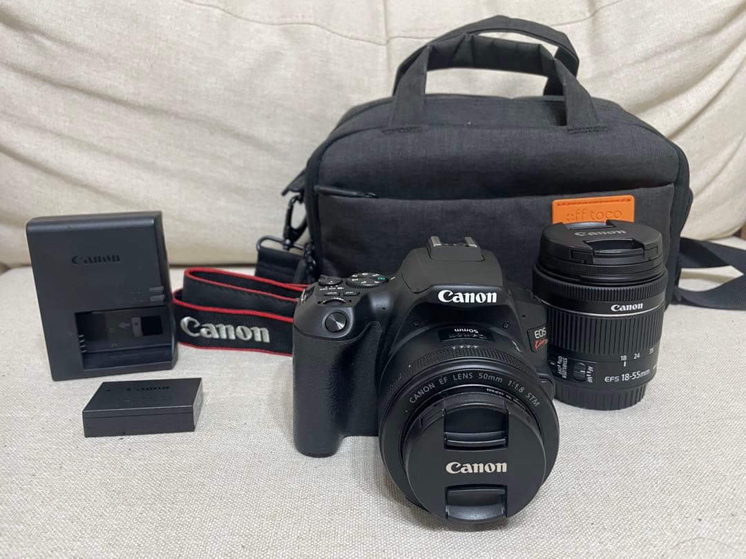 Canon EOS Kiss X10 レンズセット 単焦点レンズ カメラバッグ