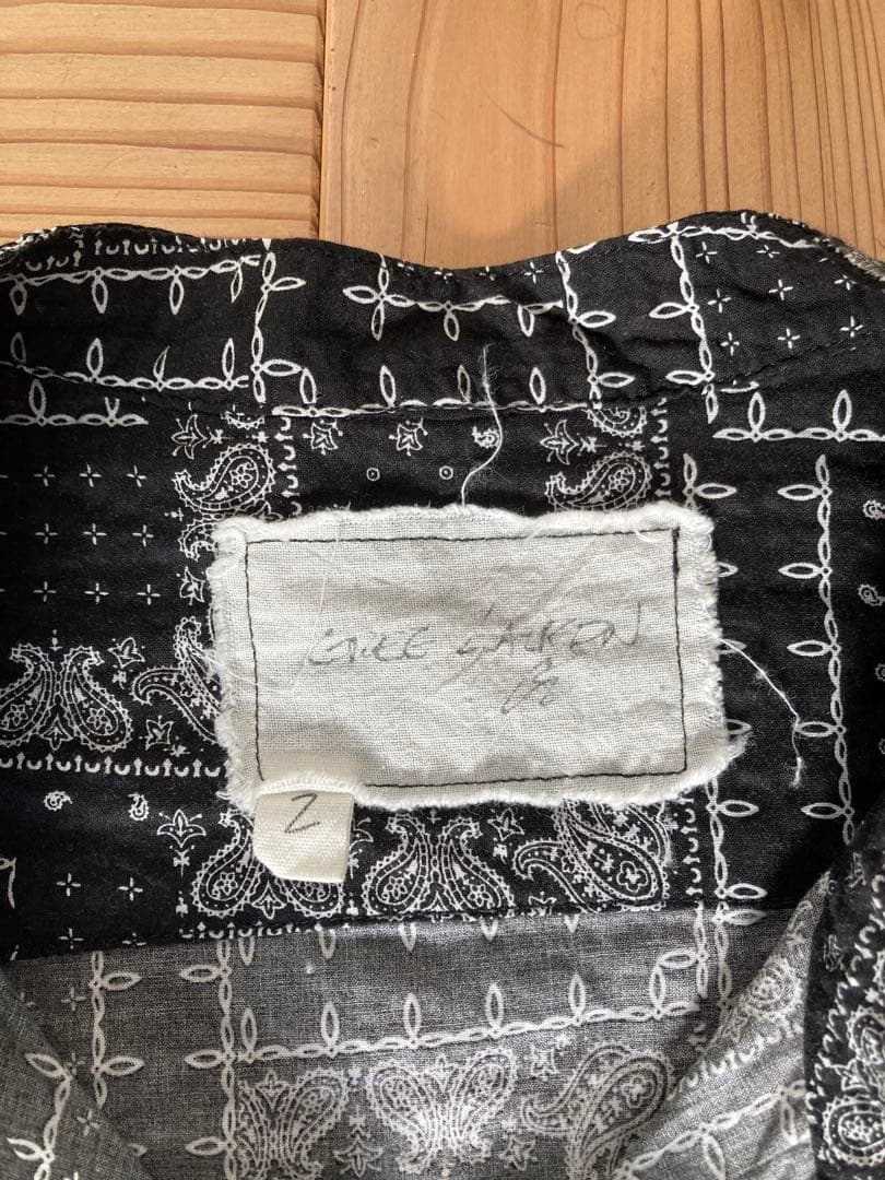 GREG LAUREN グレッグローレン 2 長袖シャツ ペイズリー 古着ラルフ