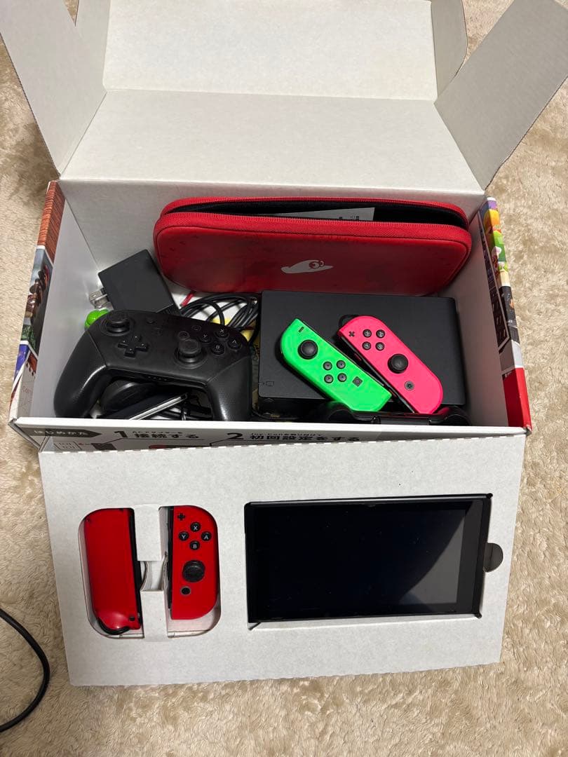 Nintendo Switch 本体 赤/緑 Joy-Con付き