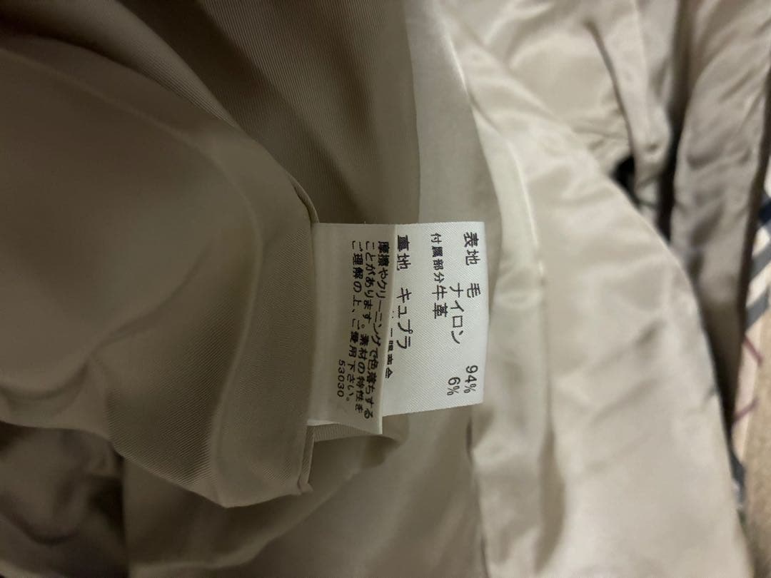 P*y様 Burberry ダッフルコート 38 ベージュ