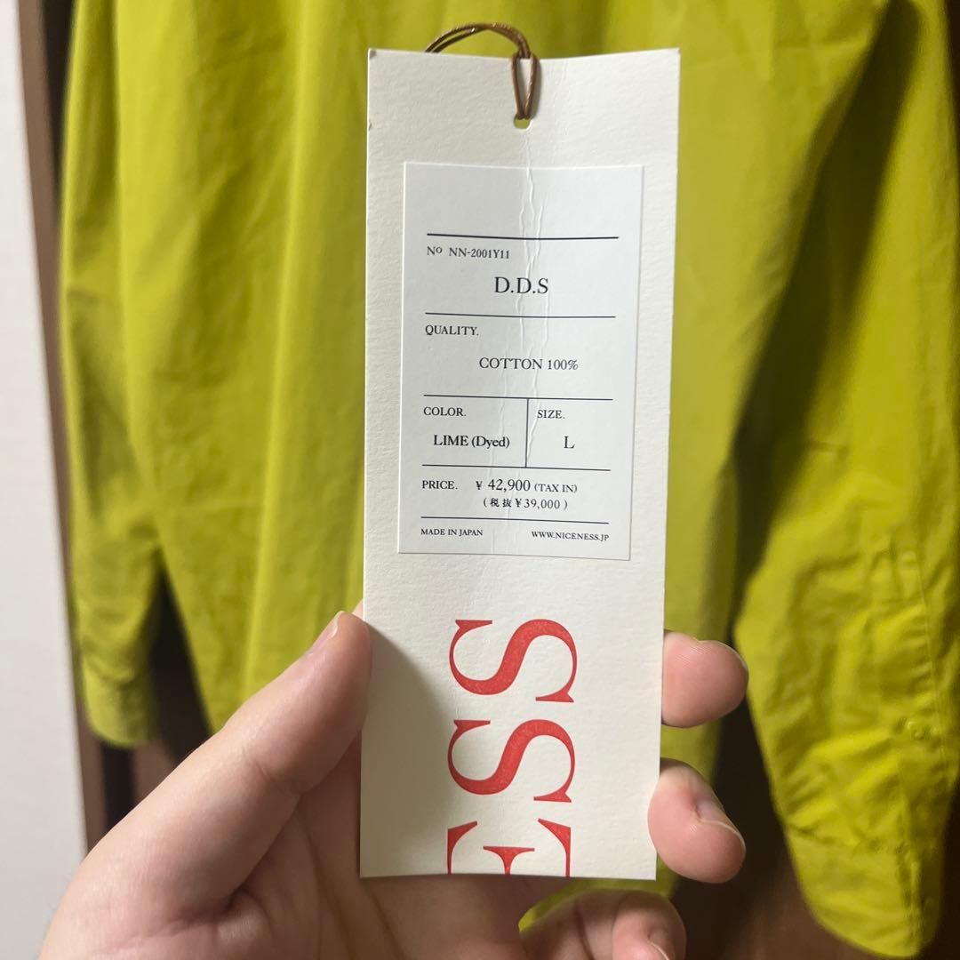 NICENESS(ナイスネス) オーバーダイドレスシャツ