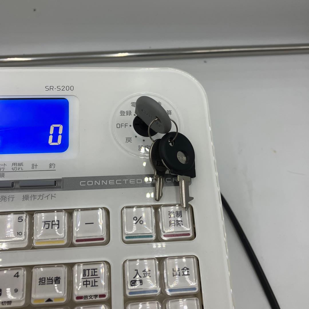 美品　カシオ SR-S200 レジスター Bluetooth対応モデル