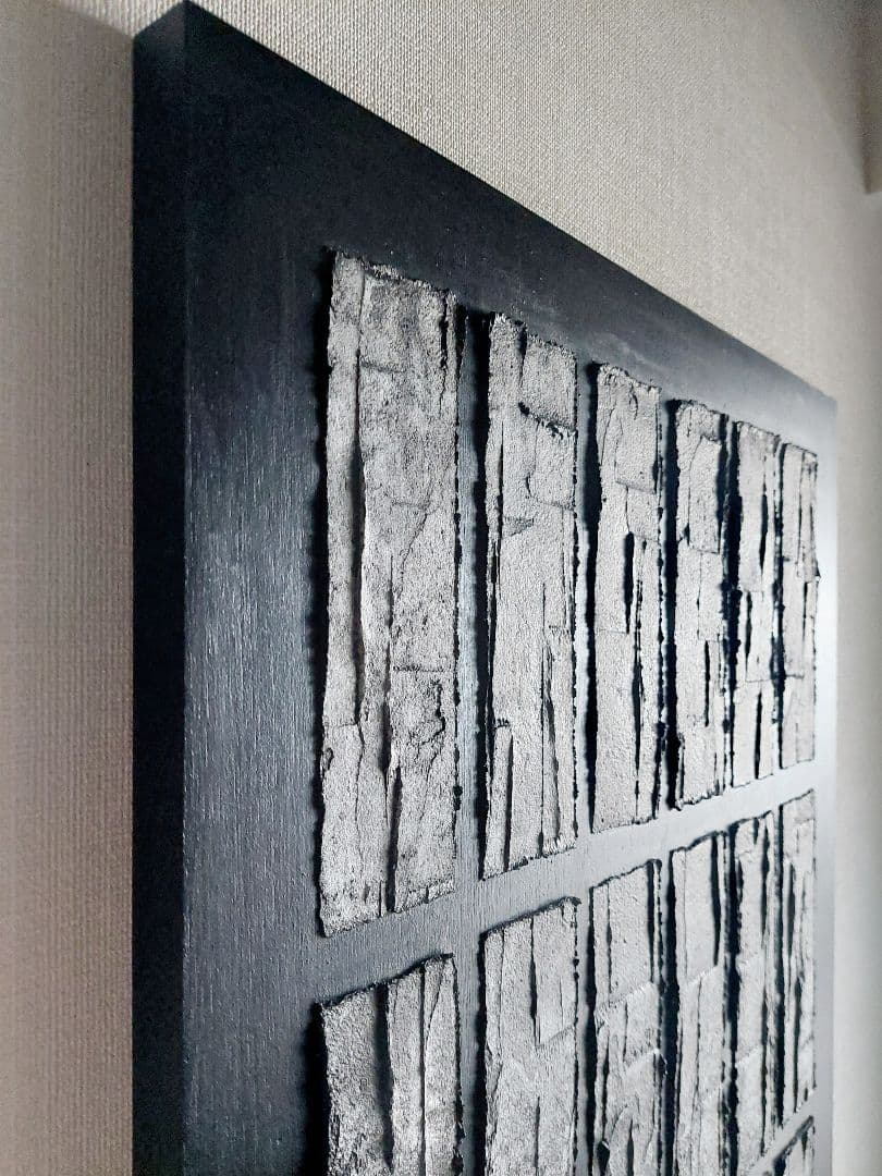 テクスチャーアート★≒73×52×3㎝　　抽象画　　現代アート　インテリア