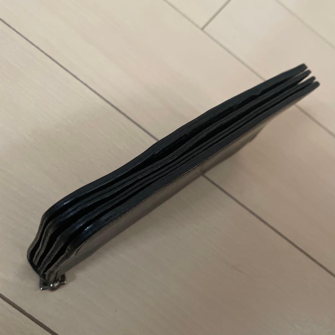 【美品】HTC ロングウォレット スタッズ付き ブラック MADE IN USA