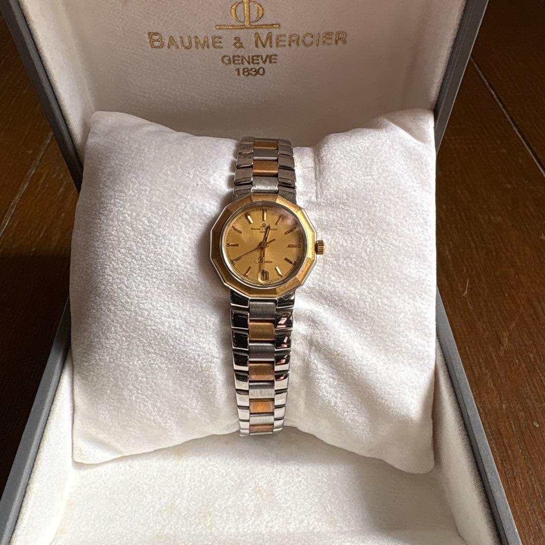 Baume & Mercier Riviera 時計　電池切れ　動作確認無し