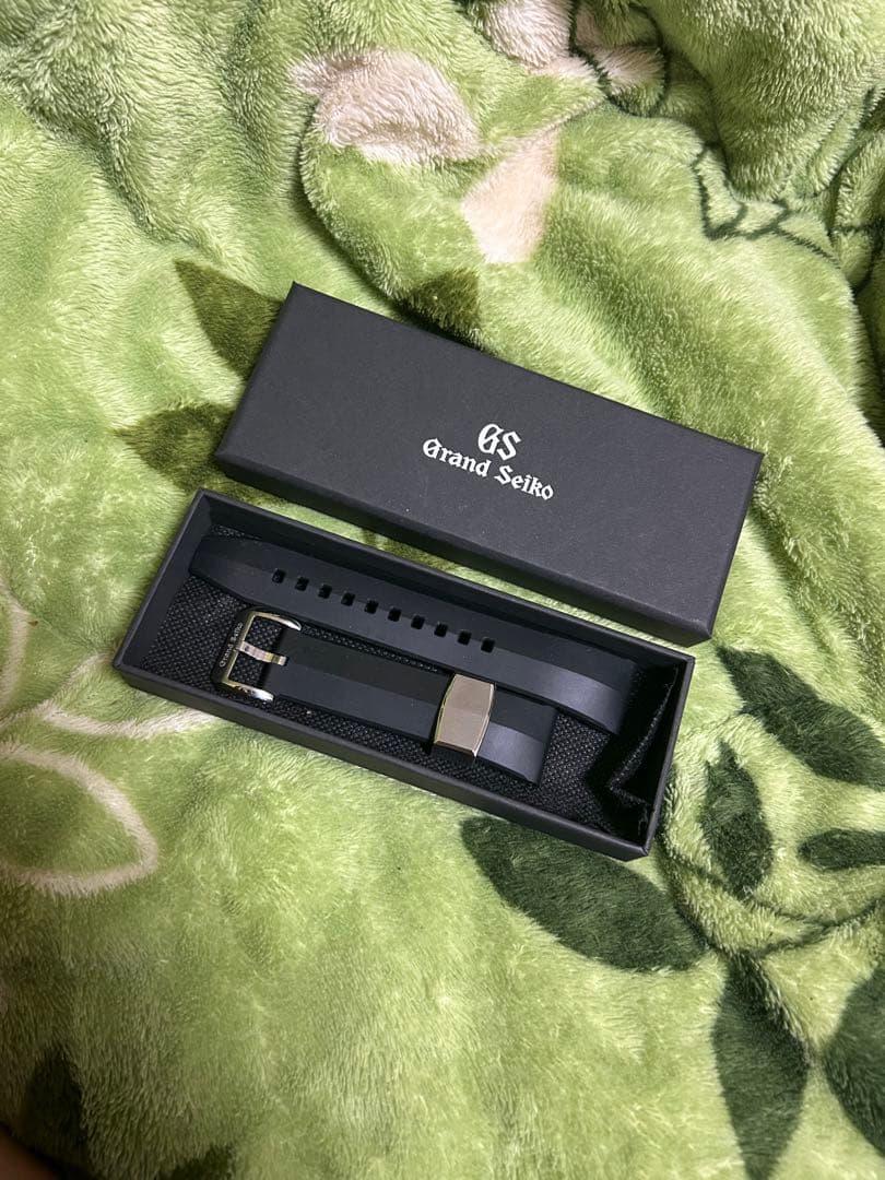(非売品)【グランドセイコー】メンズサイズ ラバーベルト(かん幅22㎜)