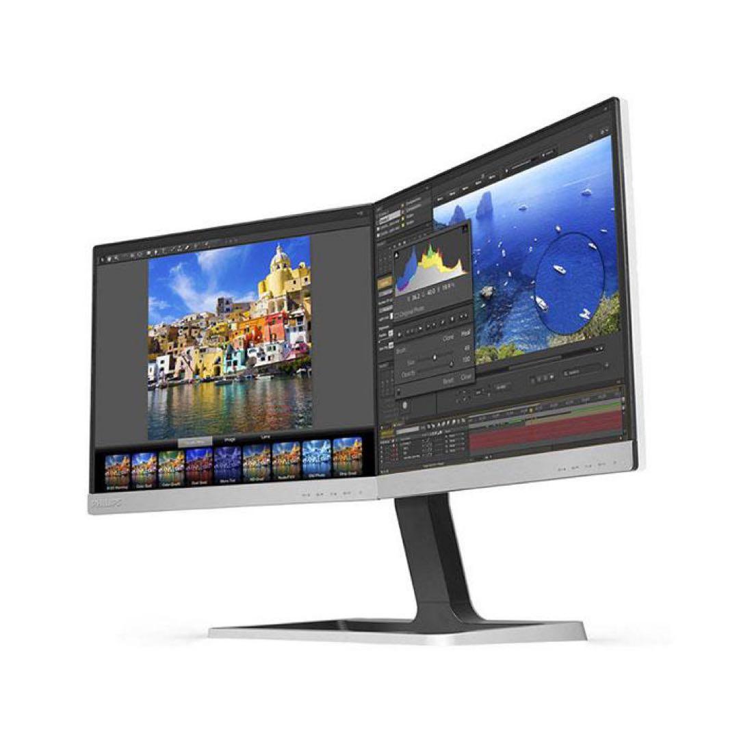 【希少】Philips デュアルモニター 19DP6QJNS/11 19インチ